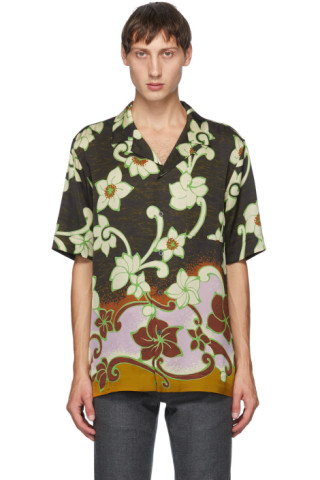 Dries Van Noten: Multicolor Camp Short Sleeve Shirt | SSENSE