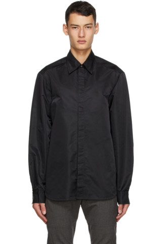 Black Nylon Shirt by Cornerstone on Sale