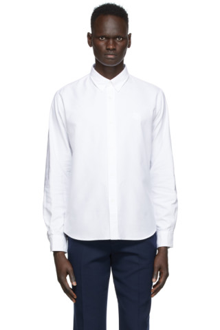Kenzo: White Tiger Crest Shirt | SSENSE
