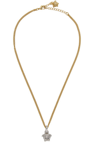ssense versace necklace