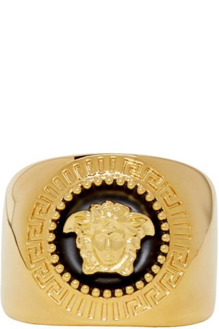 ssense versace ring