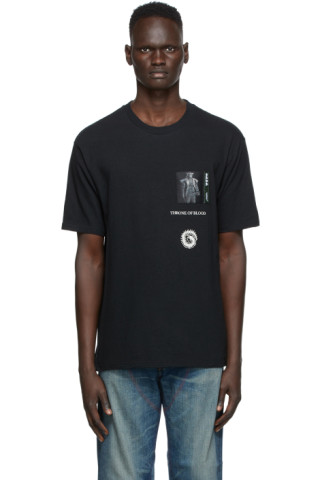 UNDERCOVER: Black Throne Of Blood T-Shirt | SSENSE