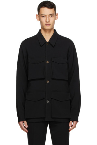 Sean Suen: Black Pocket Jacket | SSENSE