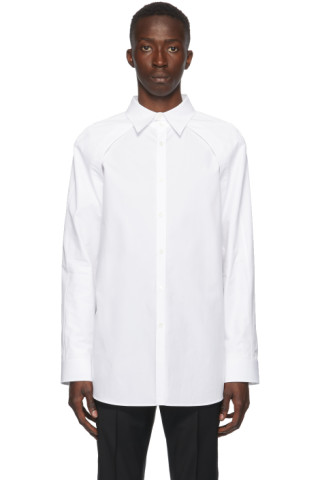 Valentino: White Bolero Shirt | SSENSE