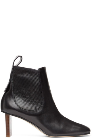 Loewe: Black 70 Chelsea Boots | SSENSE