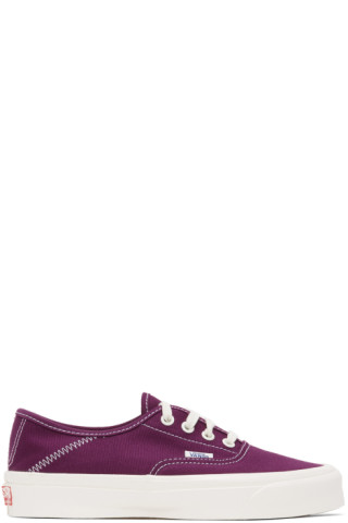 Vans: Purple OG Style 43 LX Sneakers | SSENSE