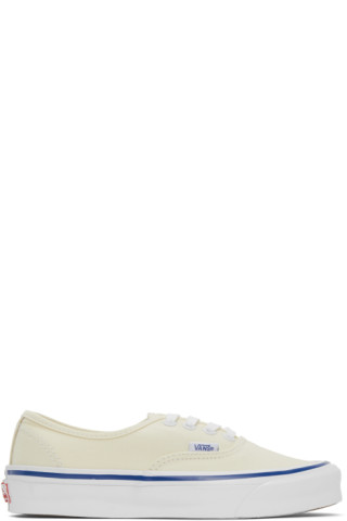 Vans: Off-White OG Authentic LX Sneakers | SSENSE Canada