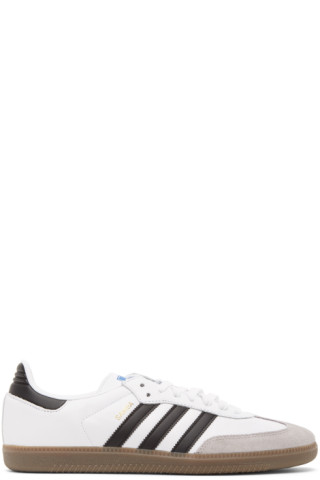 all white sambas