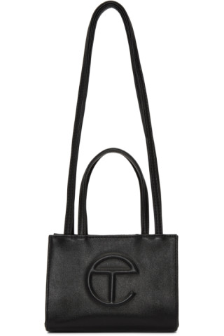 Telfar: Black Small Shopping Bag | SSENSE