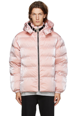 1017 ALYX 9SM: Pink Nightrider Puffer Jacket | SSENSE