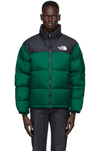 the north face nuptse green