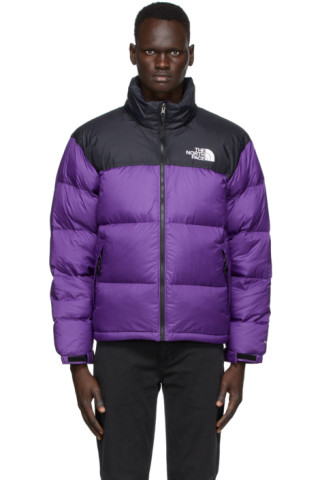 nuptse jacket purple