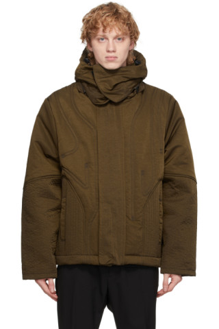 A-COLD-WALL*: Brown Quilted Suilven Jacket | SSENSE