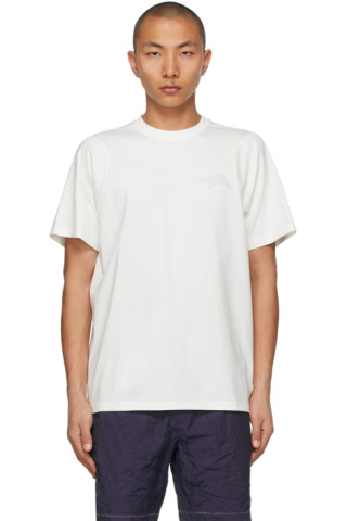 ADER error: White Bonded Logo T-Shirt | SSENSE Canada