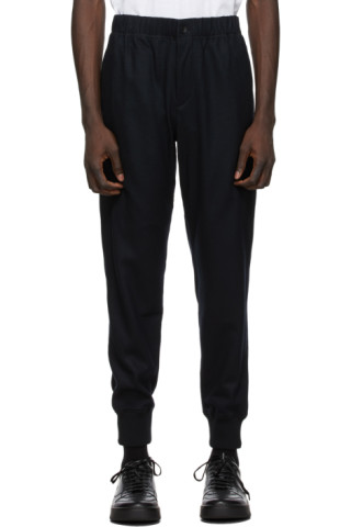 rag & bone: Black Takisada Wool Liam Trousers | SSENSE