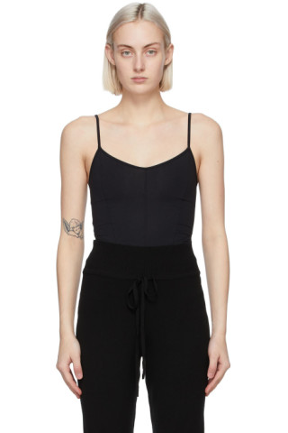 Live the Process: Black Corset Leotard | SSENSE