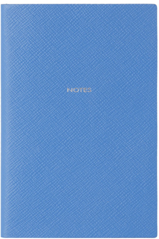 Smythson Aqua Marine Chelsea Notebook