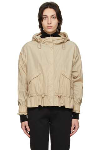 Moncler: Beige Albireo Jacket | SSENSE