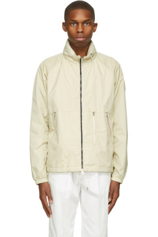 Moncler Genius: 2 Moncler 1952 Beige Taffeta Jacket | SSENSE