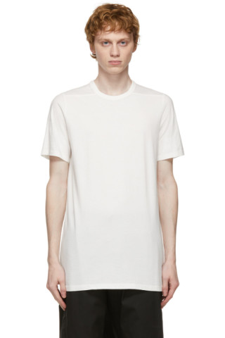 Rick Owens: White Level T-Shirt | SSENSE