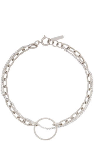 Justine Clenquet: Silver Lina Choker | SSENSE