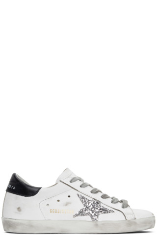 ssense exclusive white superstar sneakers