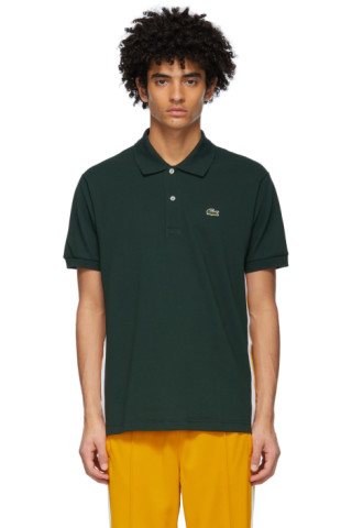 Lacoste: Green Ricky Regal Edition Piqué Polo | SSENSE