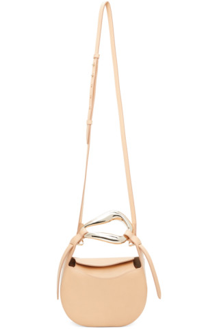 Chloé: Beige Small Kiss Bag | SSENSE