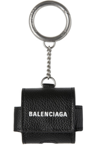 Black Cash AirPods Pro Case by Balenciaga | SSENSE