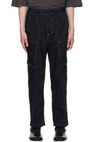 Sasquatchfabrix.: Black Military Cargo Pants | SSENSE