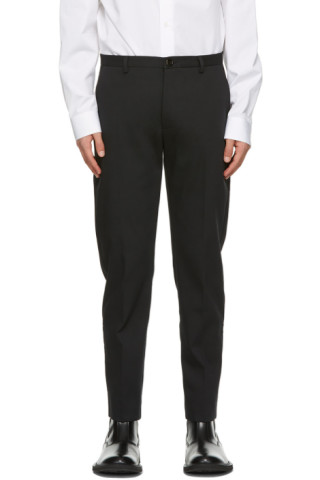 Séfr: Black Harvey Trousers | SSENSE UK