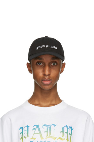 Palm angels black hat clearance