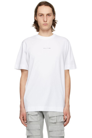 1017 ALYX 9SM: White 'Dried Tears' T-Shirt | SSENSE