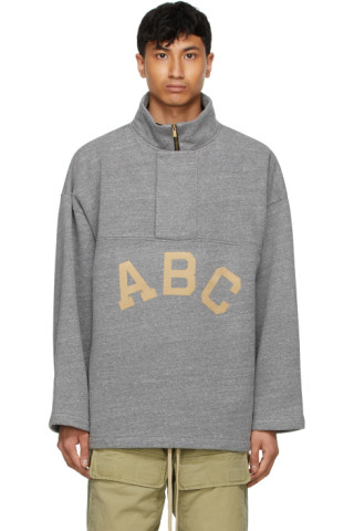 FEAR OF GOD グレー ABC プルオーバー セーター