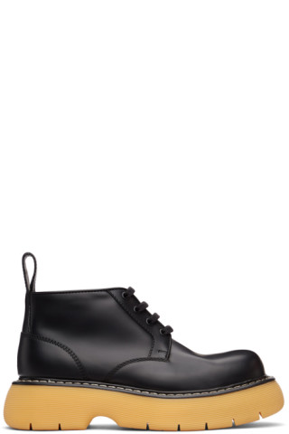 Bottega Veneta: Black 'The Bounce' Boots