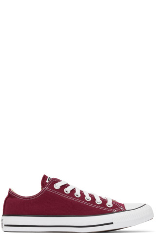 converse maroon low