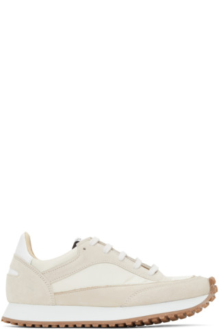 Beige Tempo Low Sneakers by Spalwart on Sale