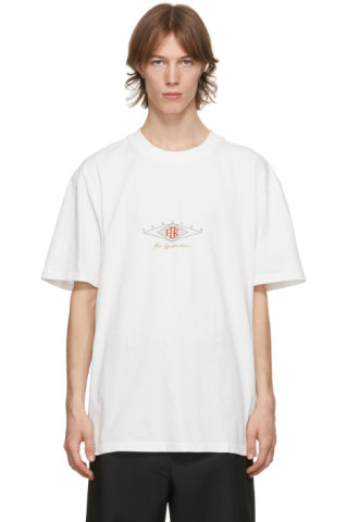 Han Kjobenhavn: Off-White Cotton Boxy T-Shirt | SSENSE