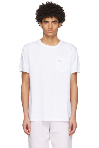 Noah: White Pocket T-Shirt | SSENSE