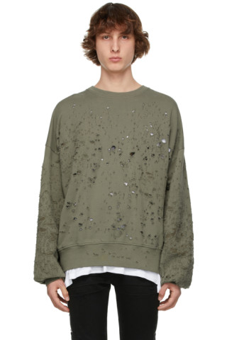 Amiri shotgun sweatshirt clearance