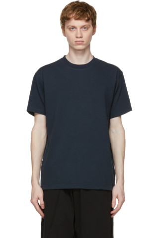 A-COLD-WALL*: Navy Signature Graphic T-Shirt | SSENSE
