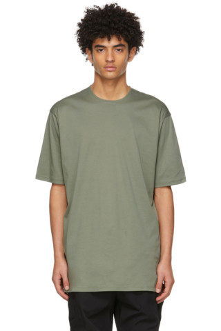 The Viridi-anne: Khaki Smooth Half-Sleeve T-Shirt | SSENSE