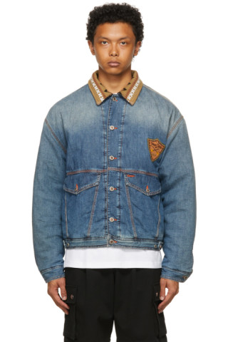 Diesel: Blue D4D Denim J3 Jacket | SSENSE UK