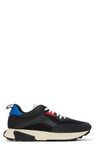 Diesel: Black S-Tyche Low Sneakers | SSENSE Canada