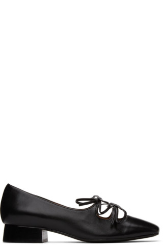 Nicole Saldaña: SSENSE Exclusive Black Isabel Ballerina Flats | SSENSE