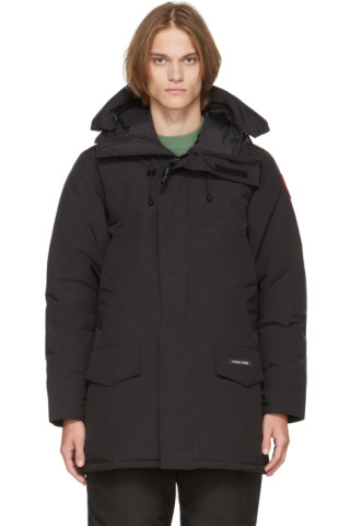 Canada Goose: Black Down Langford Parka | SSENSE