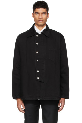 Namacheko: SSENSE Exclusive Black Denim Manni Shirt | SSENSE