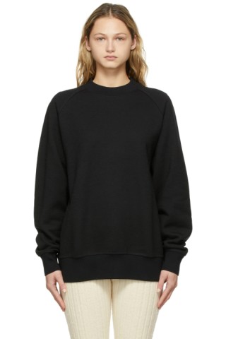 determ: Black Collagen Sweatshirt | SSENSE Canada