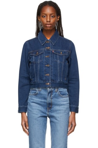 Levi's: Shrunken Trucker Jacket | SSENSE