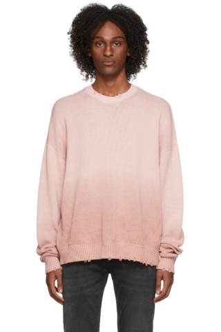Acne Studiosのピンク クルーネック ニット セーターがセール中 Acne Studiosのピンク クルーネック ニット セーターがセール中